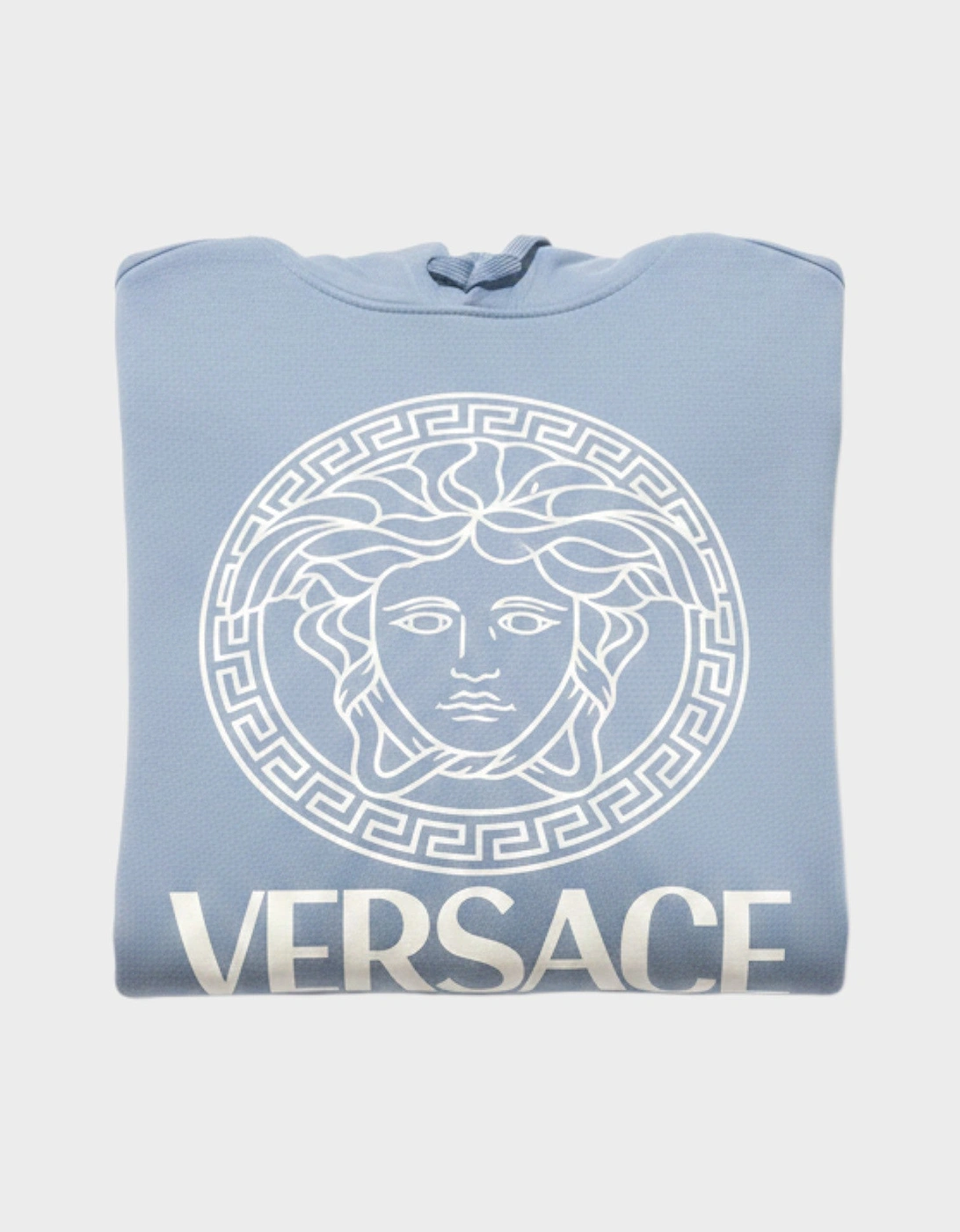 Medusa Logo Hoodie Baby Blue