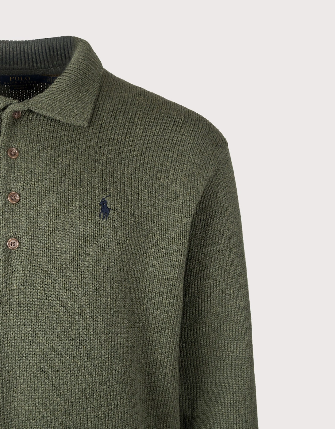 Relaxed Fit Knitted Cotton Jumper