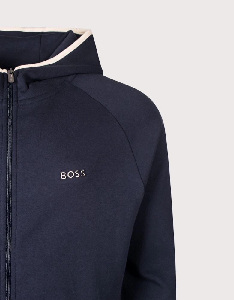 Regular Fit Sense Zip Through Hoodie