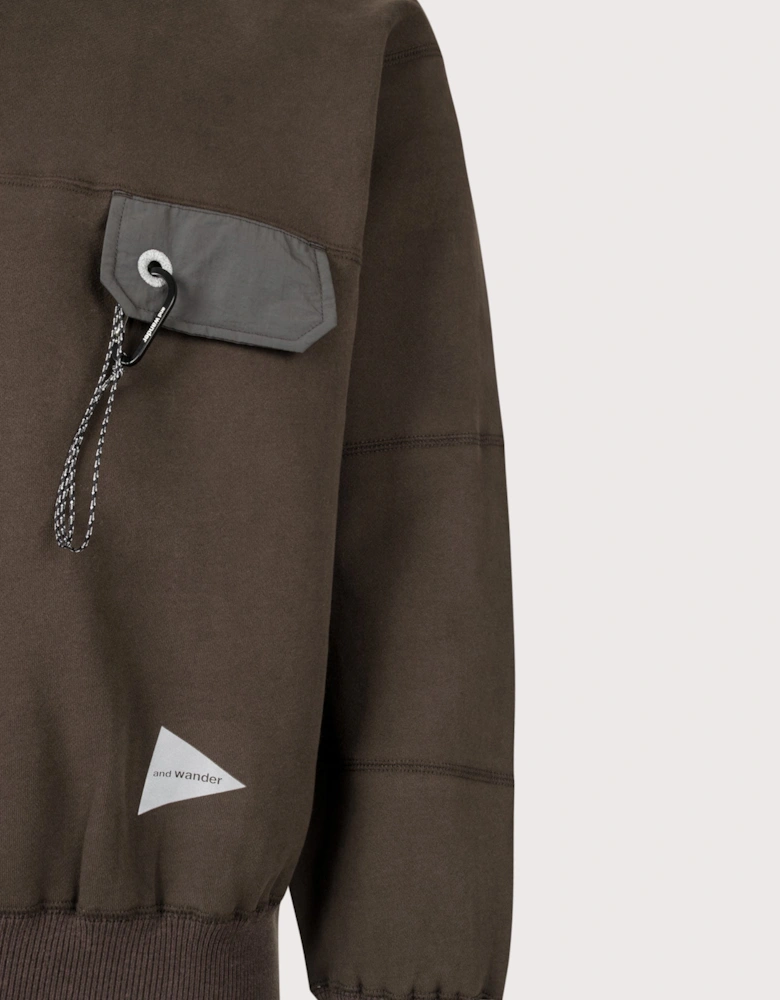 Relaxed Fit Pocket Sweatshirt