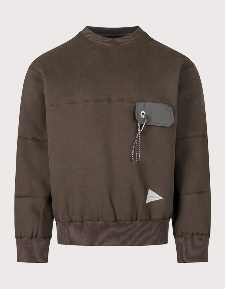 Relaxed Fit Pocket Sweatshirt