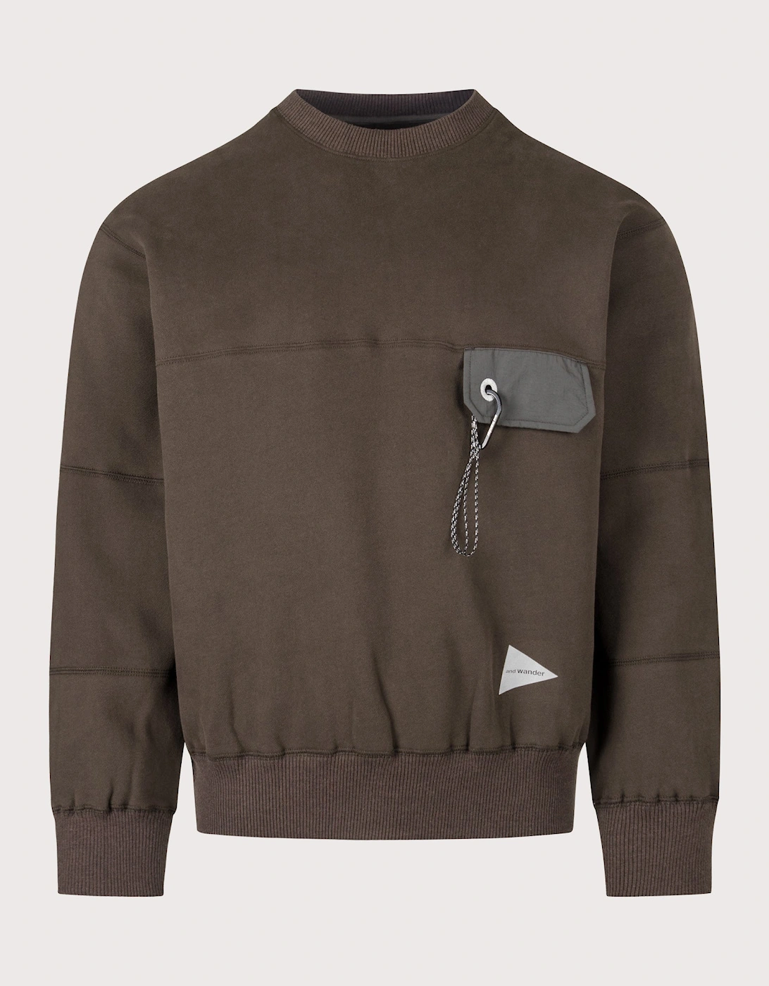 Relaxed Fit Pocket Sweatshirt