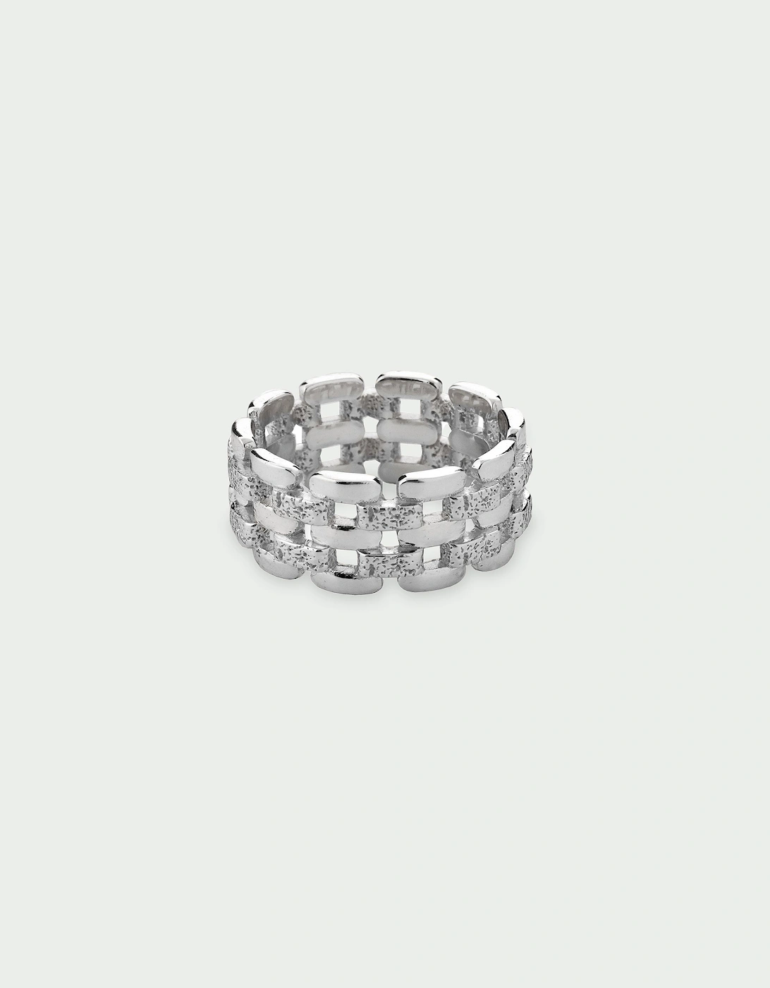 Tutti & Co Tutti & Co Women's Linear Ring - Silver