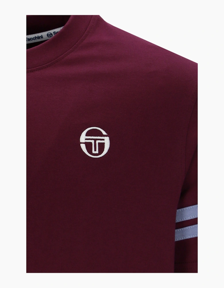 SERGIO TACCHINI GRELLO T-SHIRT FIG/COUNTRY BLUE
