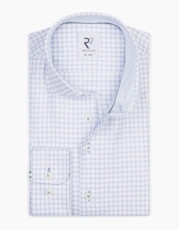 Blue And White Check