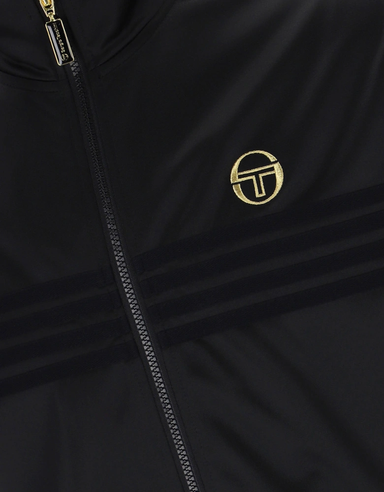 SERGIO TACCHINI NEW VARENA TRACK TOP BLACK/GOLD