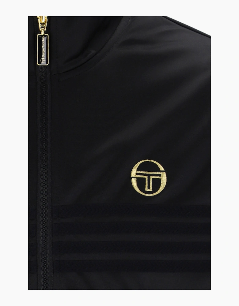 SERGIO TACCHINI NEW VARENA TRACK TOP BLACK/GOLD