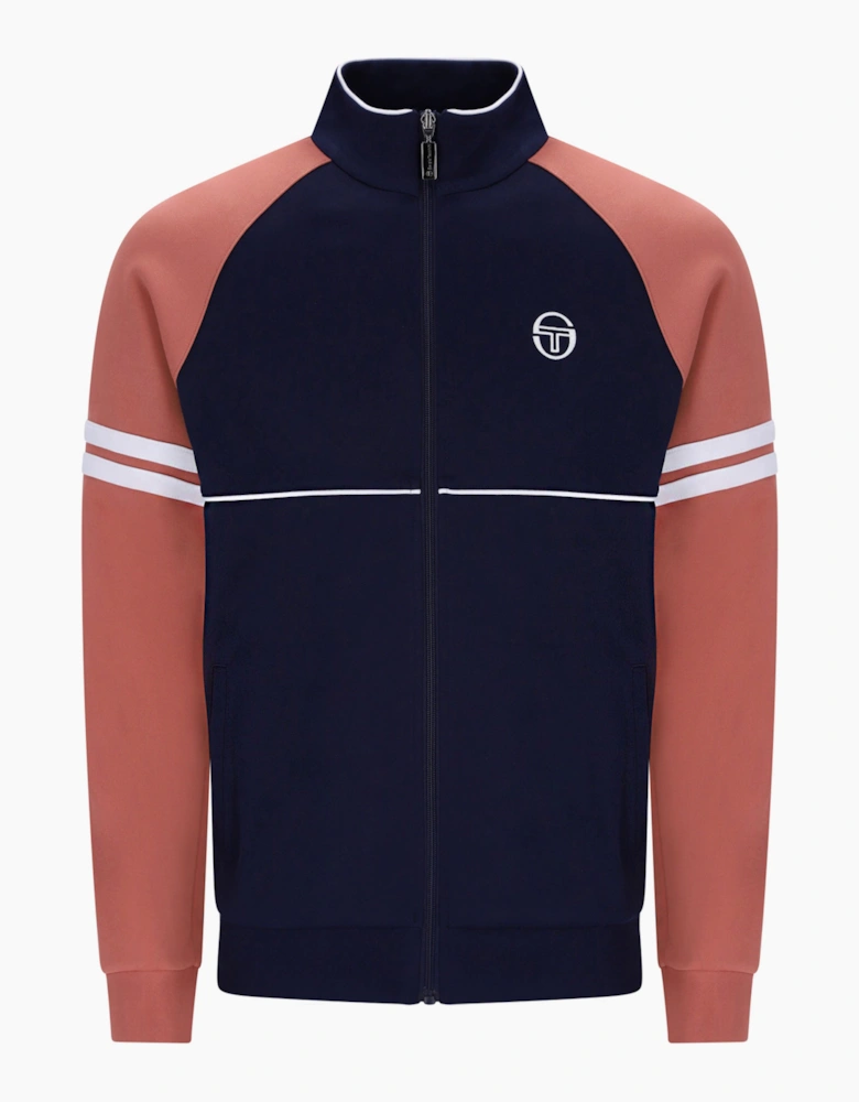 SERGIO TACCHINI ORION TRACK JACKET MARITIME BLUE/LIGHT MAHOGANY