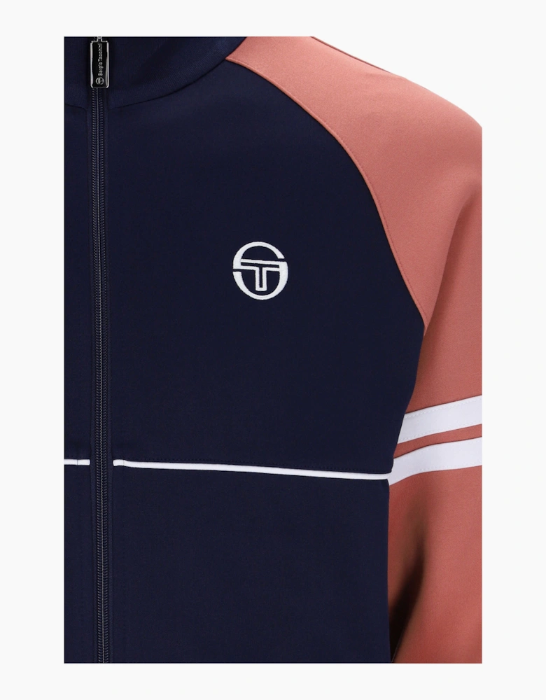 SERGIO TACCHINI ORION TRACK JACKET MARITIME BLUE/LIGHT MAHOGANY