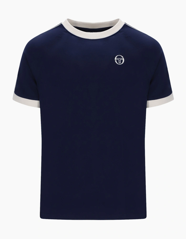 SERGIO TACCHINI BIANCHI RINGER T-SHIRT MARATIME BLUE