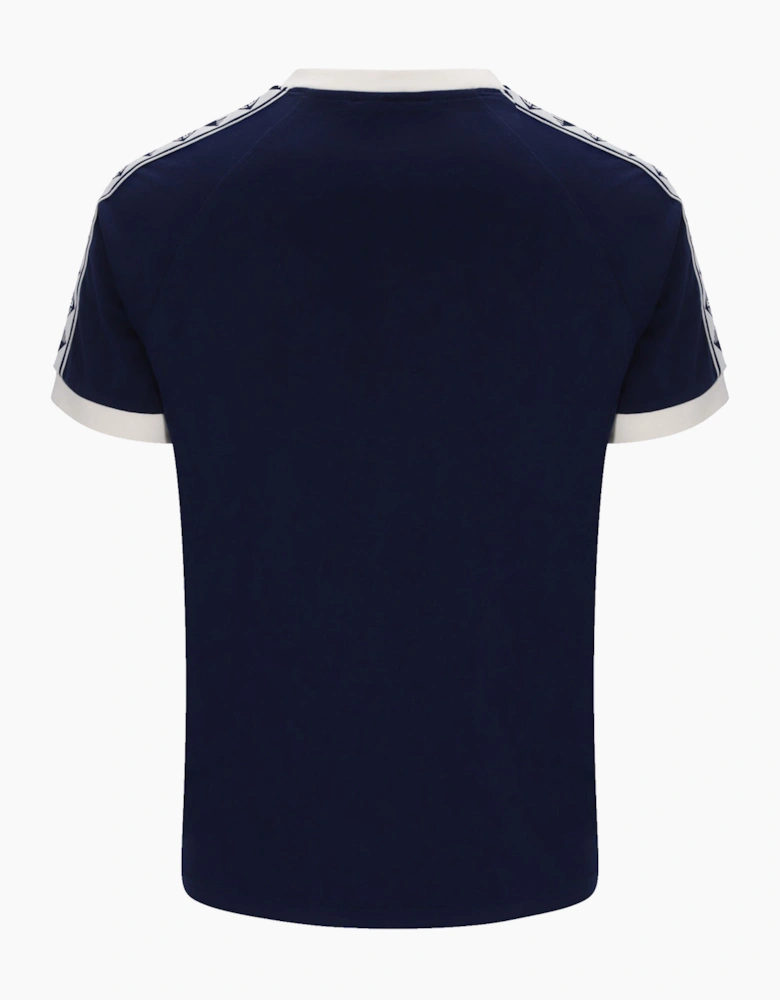 SERGIO TACCHINI BIANCHI RINGER T-SHIRT MARATIME BLUE