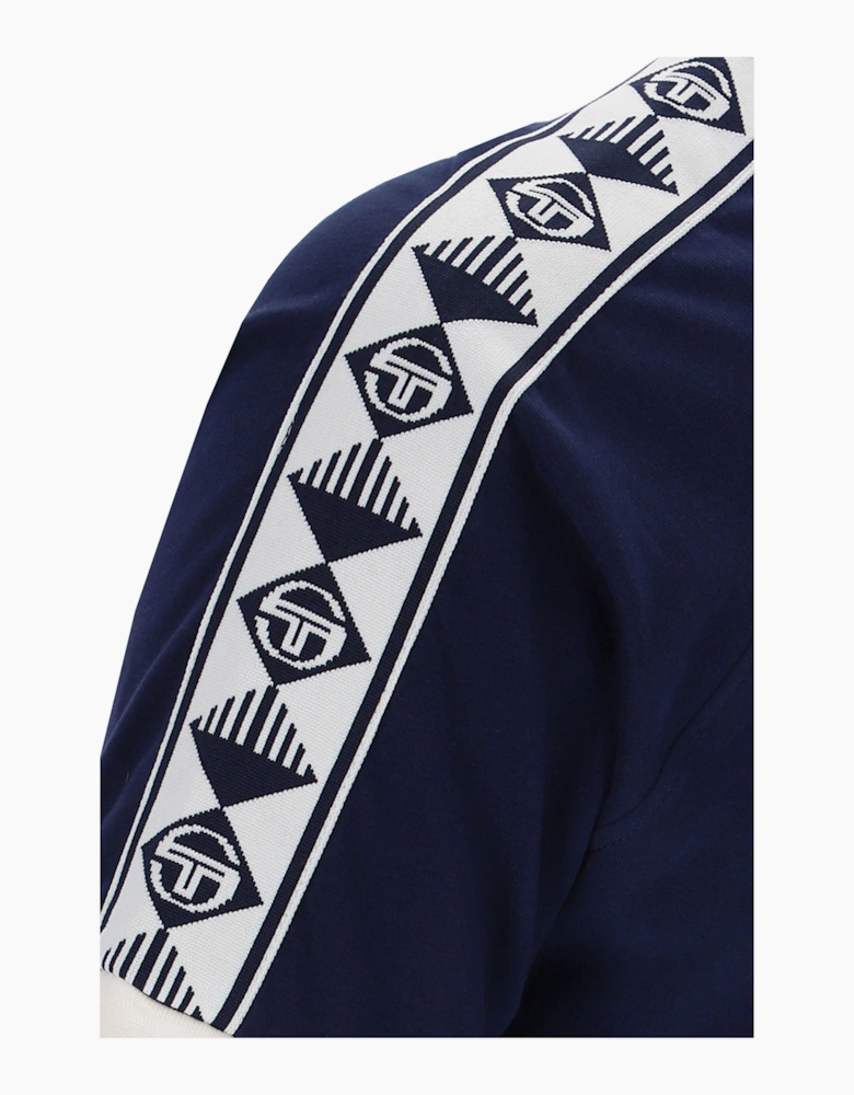 SERGIO TACCHINI BIANCHI RINGER T-SHIRT MARATIME BLUE