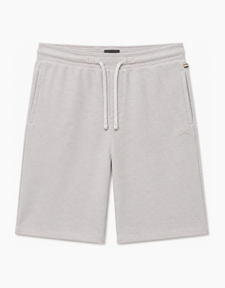 Hugo Boss Men's grey Rib Shorts