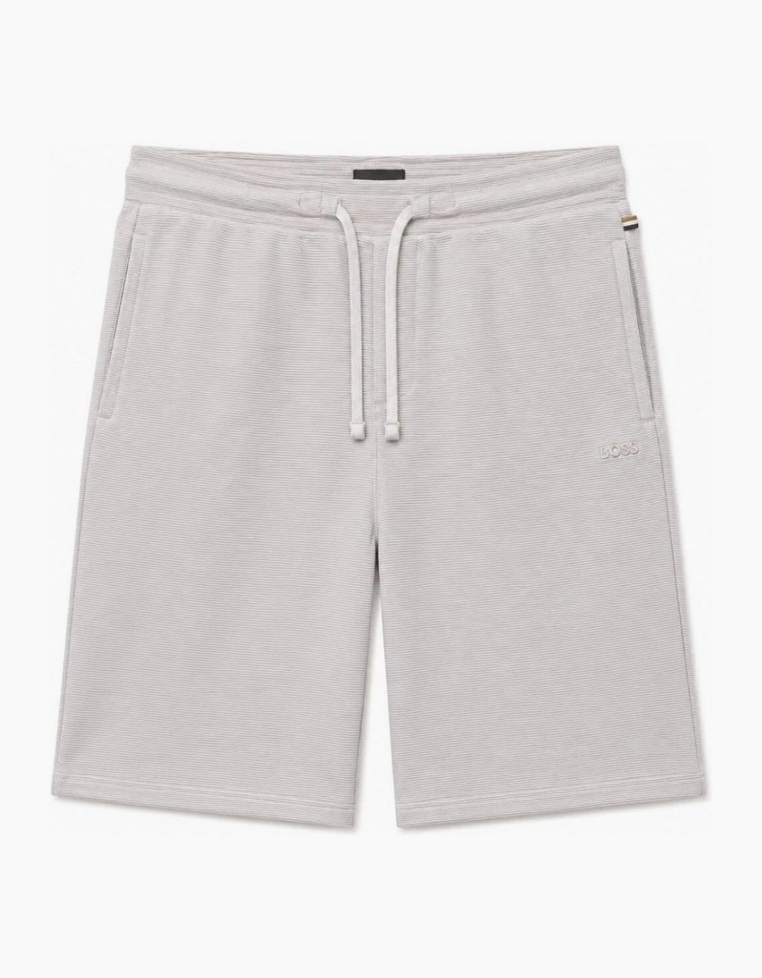 Hugo Boss Men's grey Rib Shorts