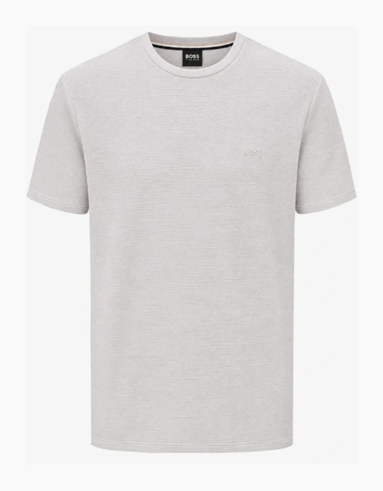 Hugo Boss Men's Rib Taupe T-shirt