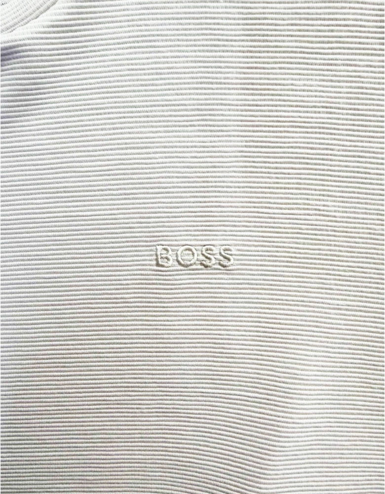 Hugo Boss Men's Rib Taupe T-shirt