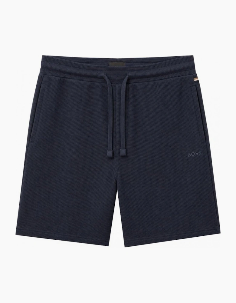 Hugo Boss Men's Navy Rib Shorts