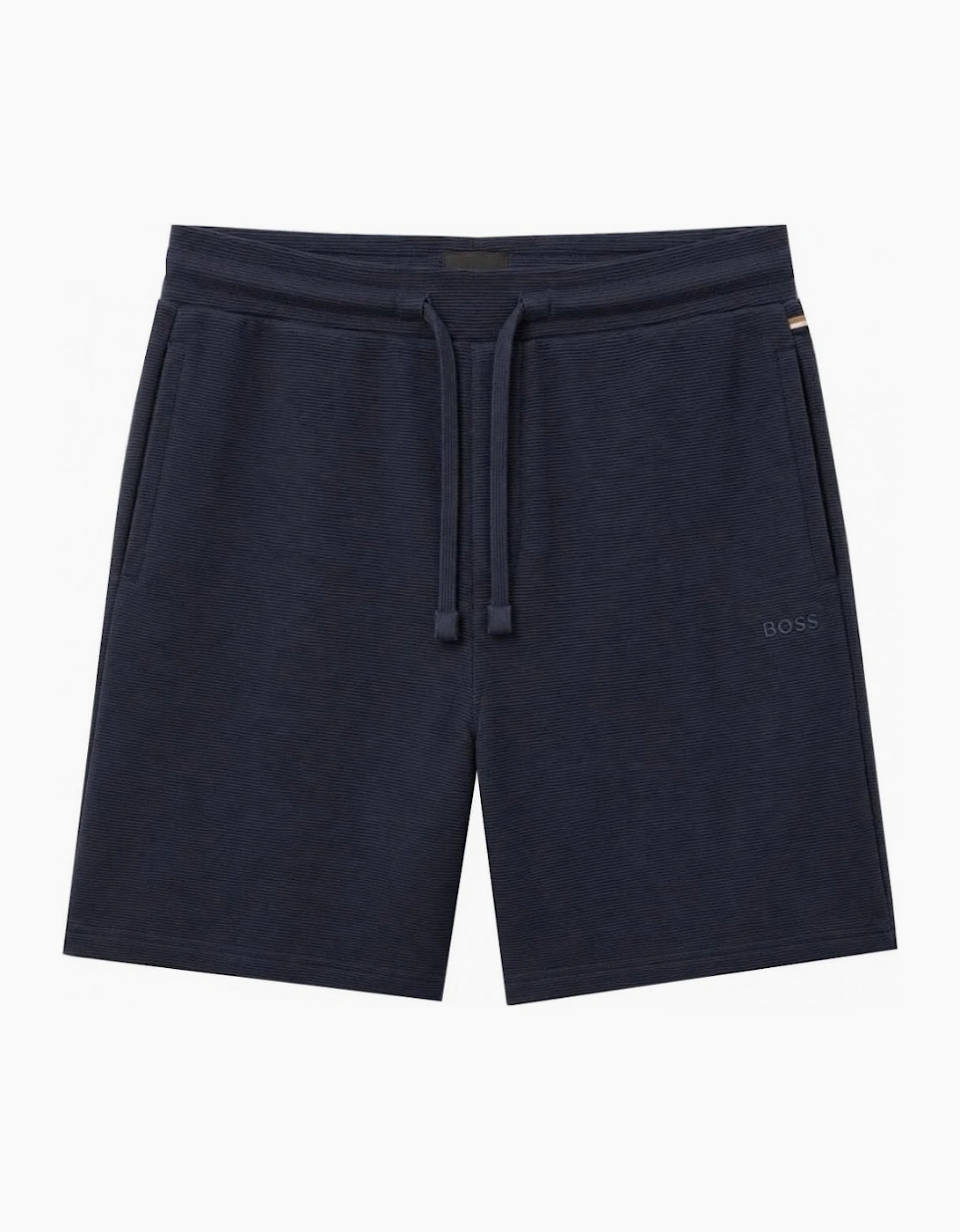 Hugo Boss Men's Navy Rib Shorts