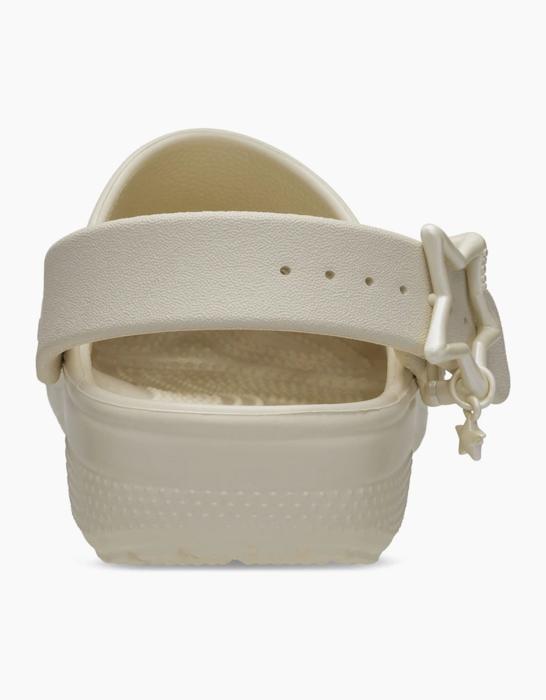 Crocs Classic Star Buckle EVA Girl's Frappé Clogs