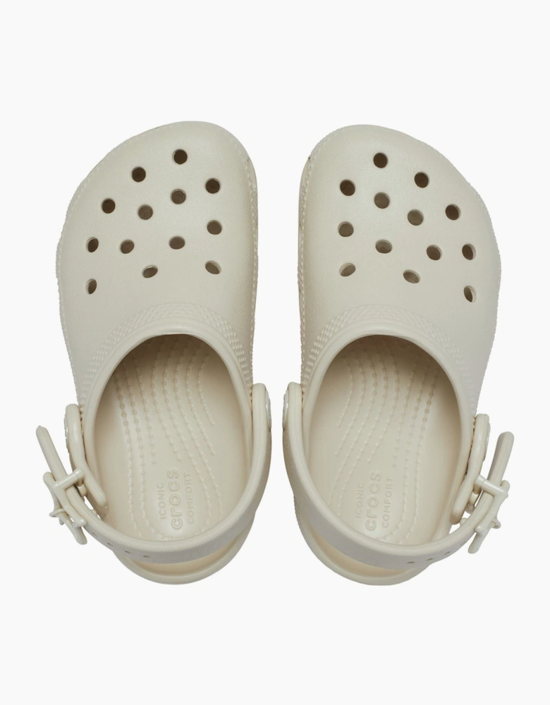 Crocs Classic Star Buckle EVA Girl's Frappé Clogs
