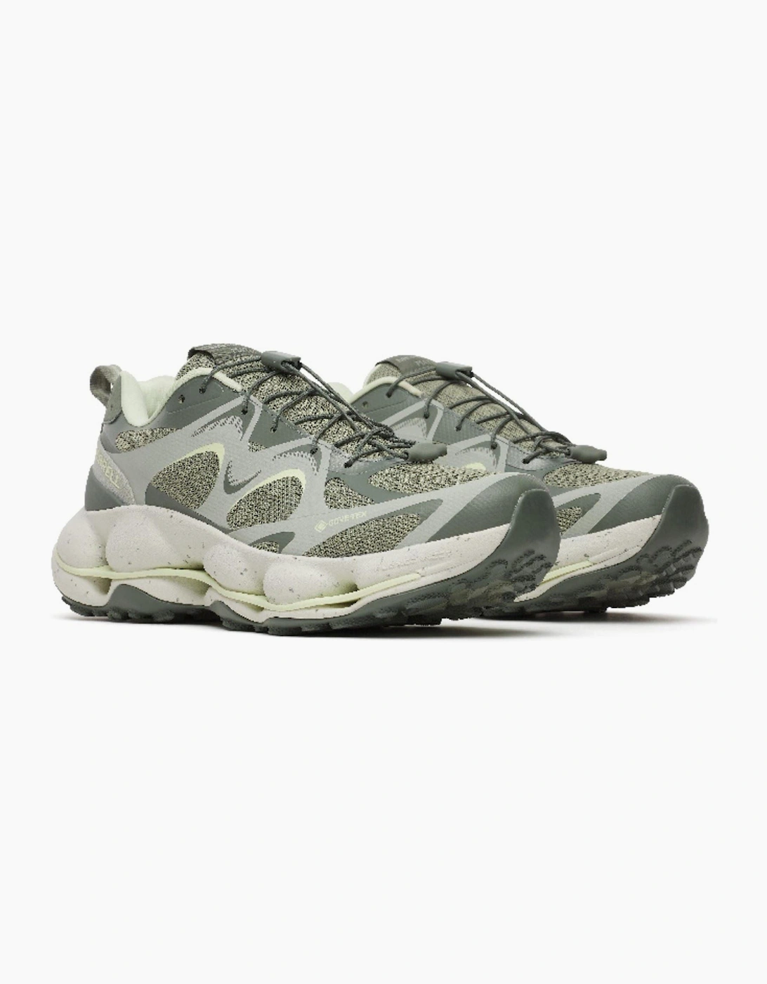 Men's Merrell Speedarc Matis GTX Men's White/Sage Hiking Shoes - Green - Size: 11