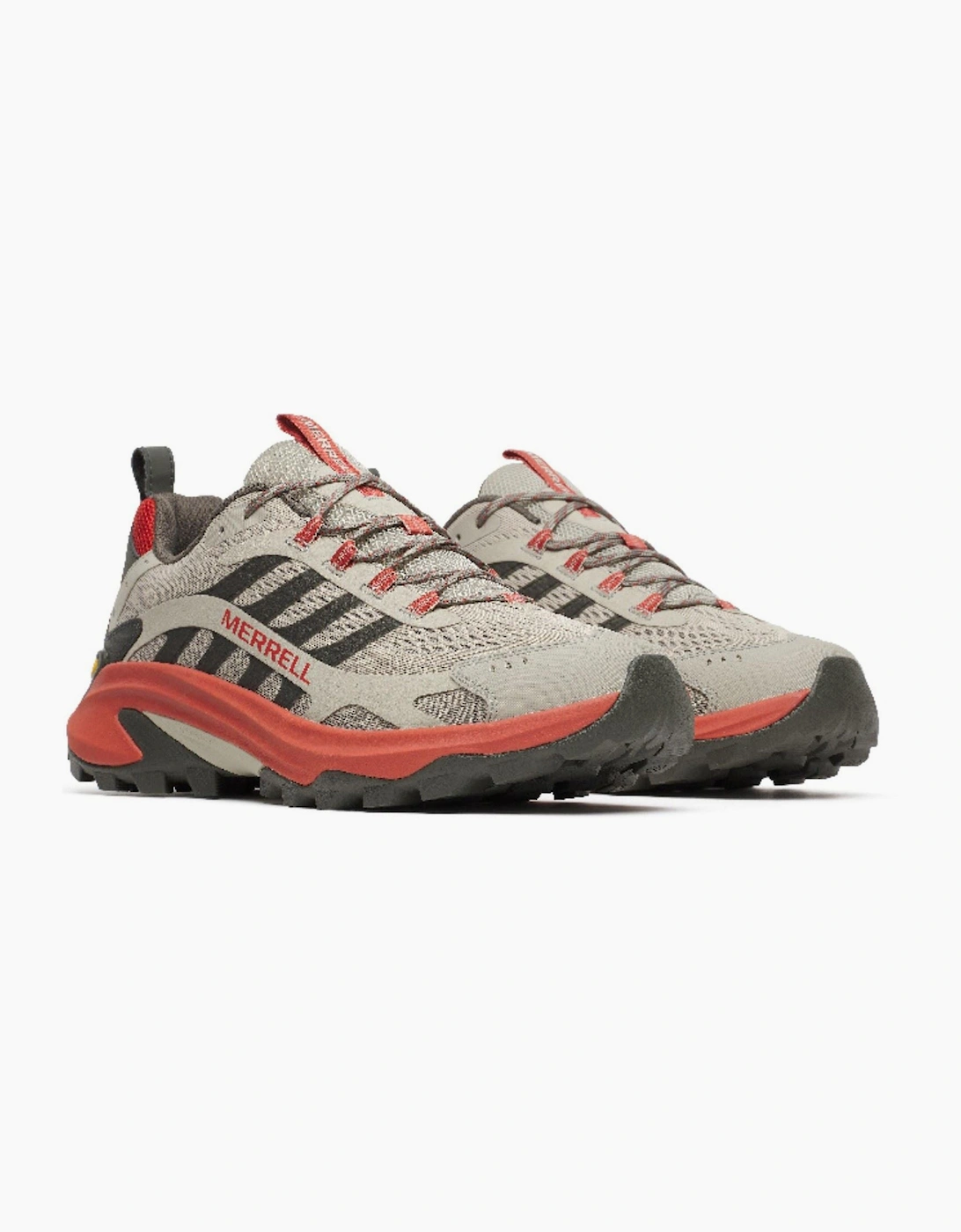 Men's Merrell Moab Speed 2 Men's Grey Hiking Shoes - Size: 10