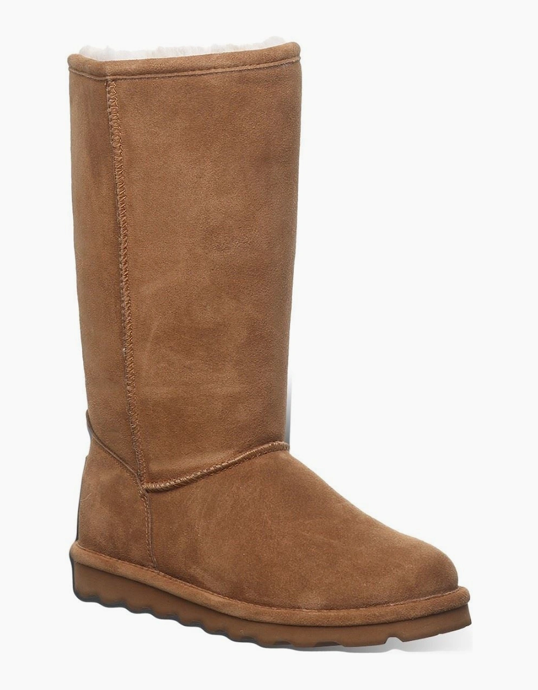 Women's Bearpaw Elle Tall Suede Women's Hickory Winter Knee High Boots - Brown - Size: 4