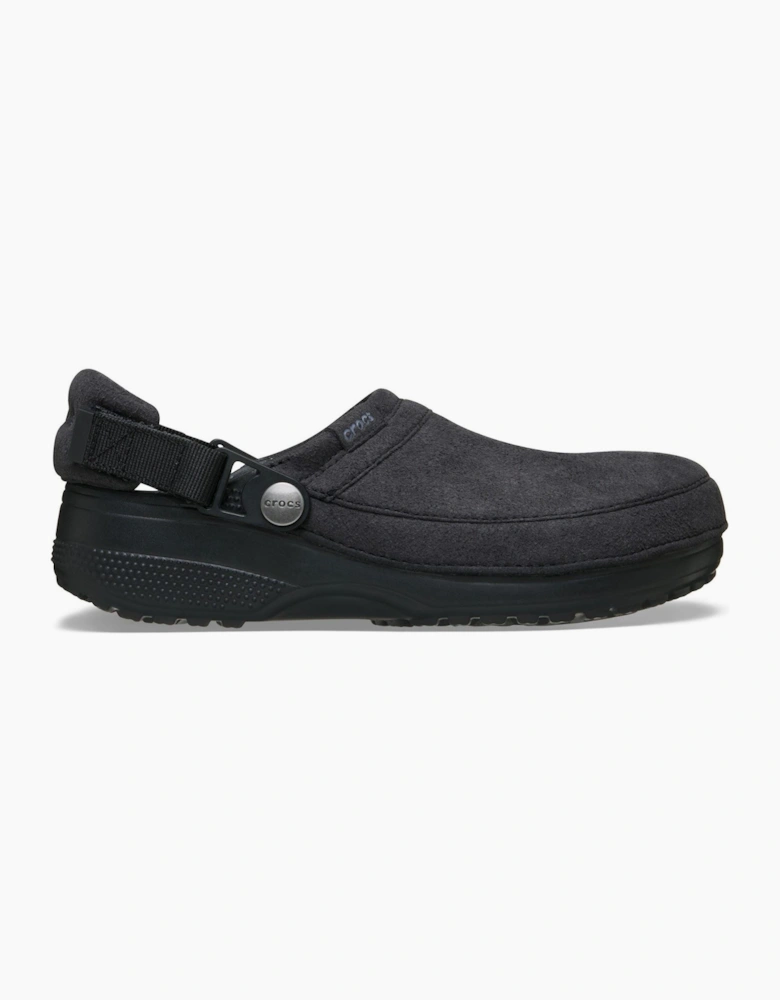 Crocs Classic Crafted Vegan Textile Blend Women's Black Clogs