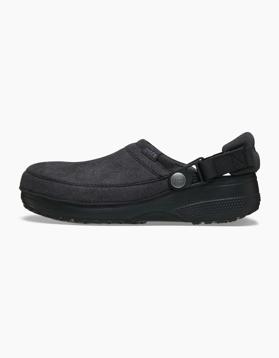 Crocs Classic Crafted Vegan Textile Blend Women's Black Clogs