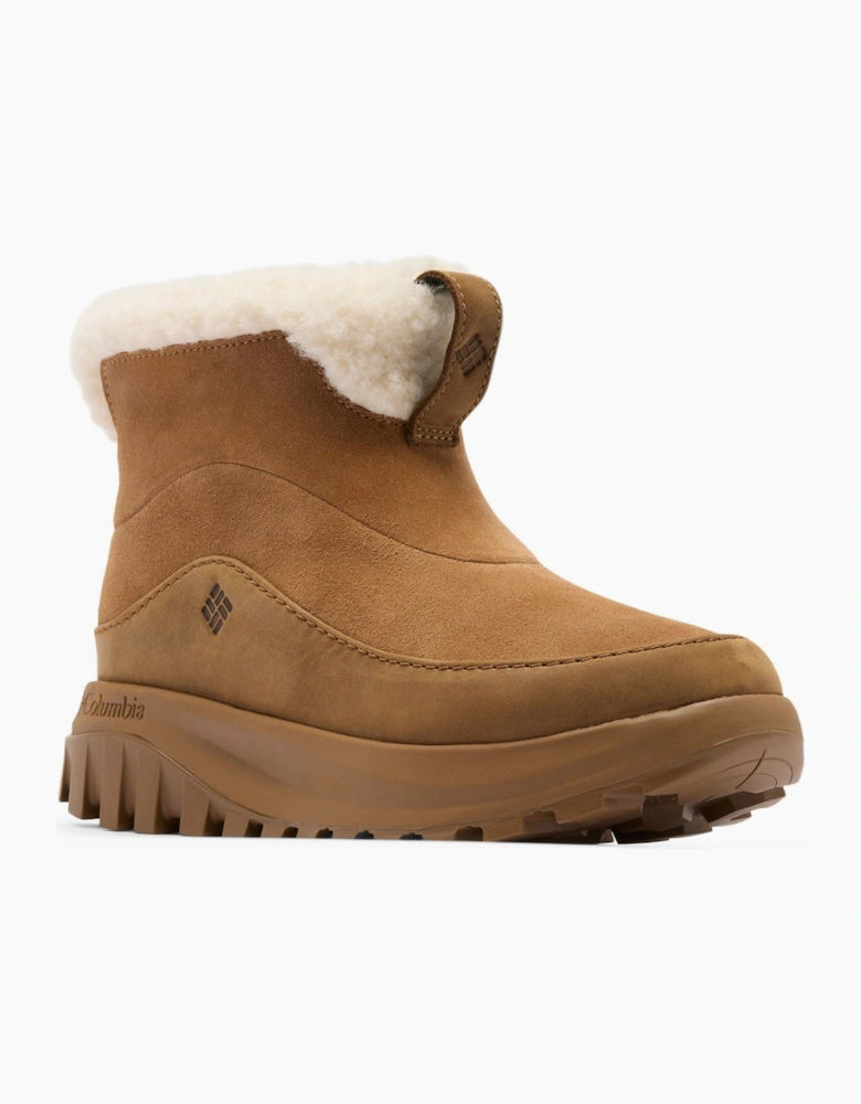 Columbia Snowtrot Ease Leather Women's Light Brown Hiking Boots