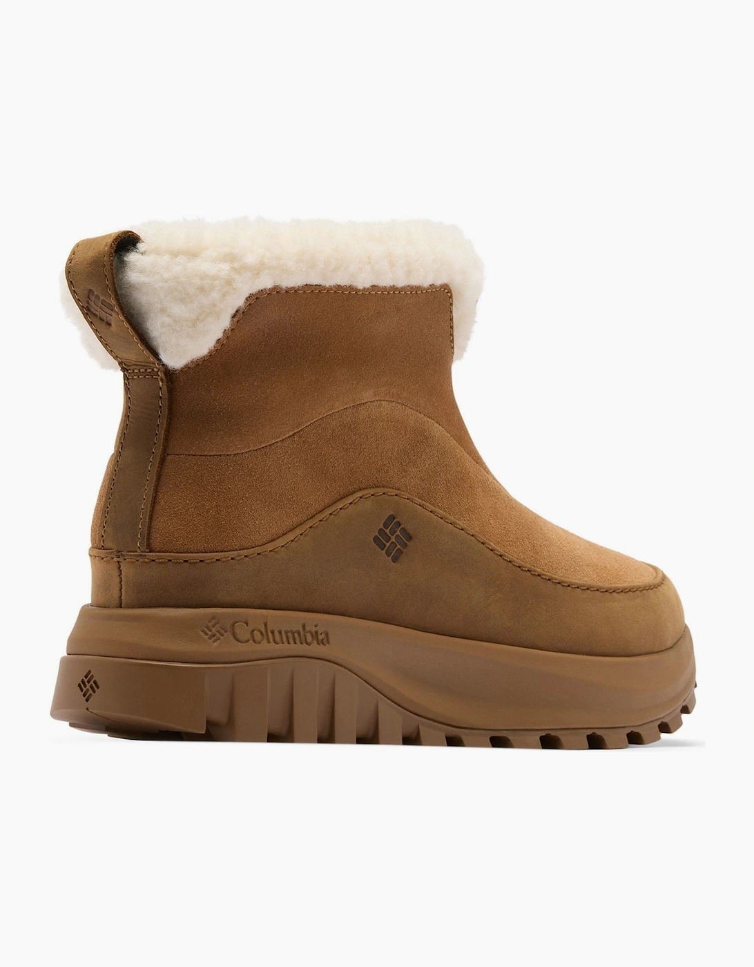 Columbia Snowtrot Ease Leather Women's Light Brown Hiking Boots