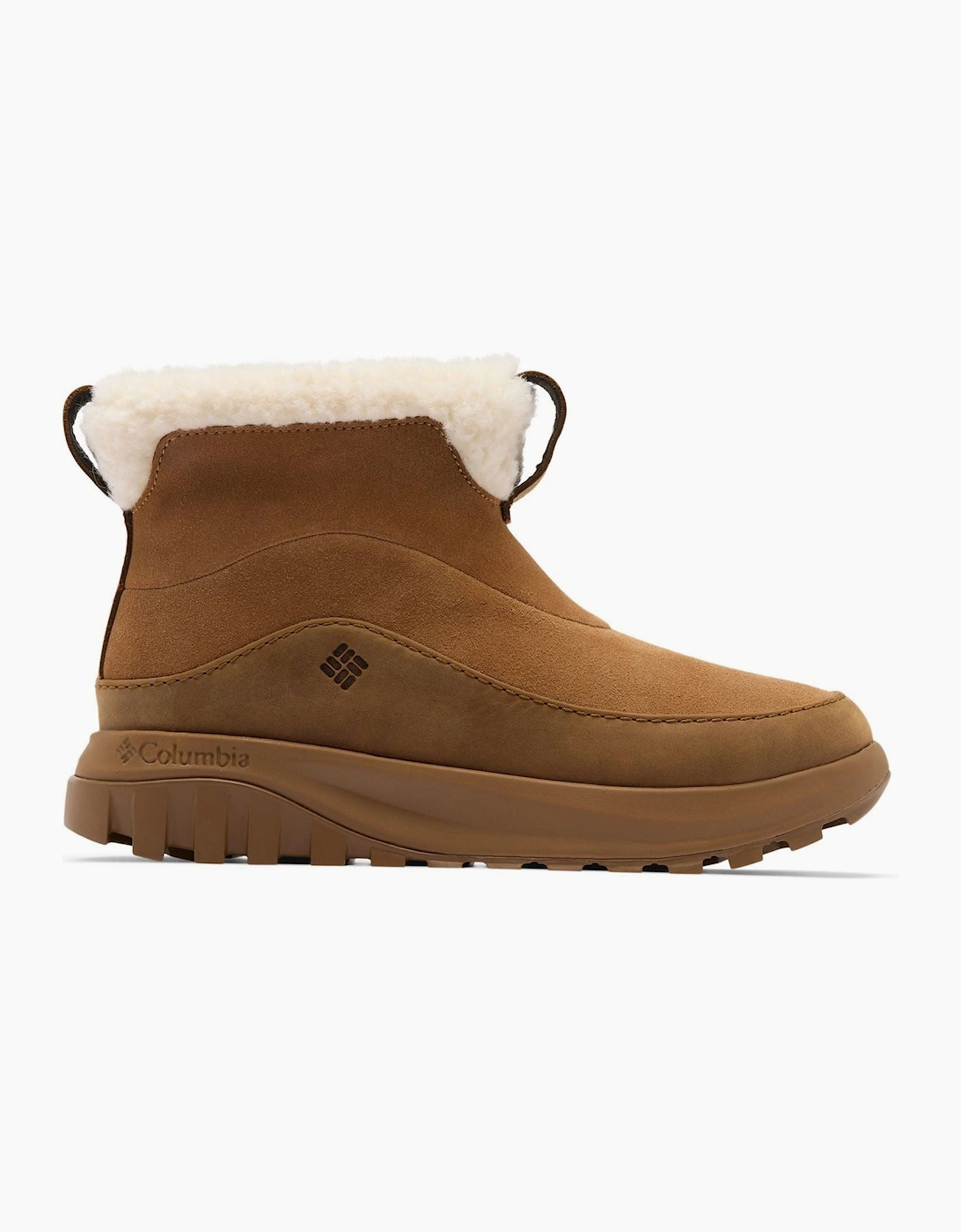 Columbia Snowtrot Ease Leather Women's Light Brown Hiking Boots