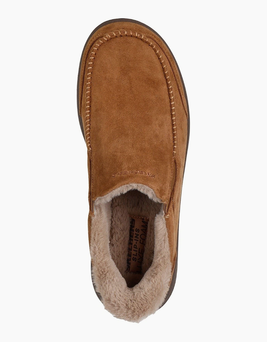 Skechers Murette Scofield Textile Men's Chestnut Slippers