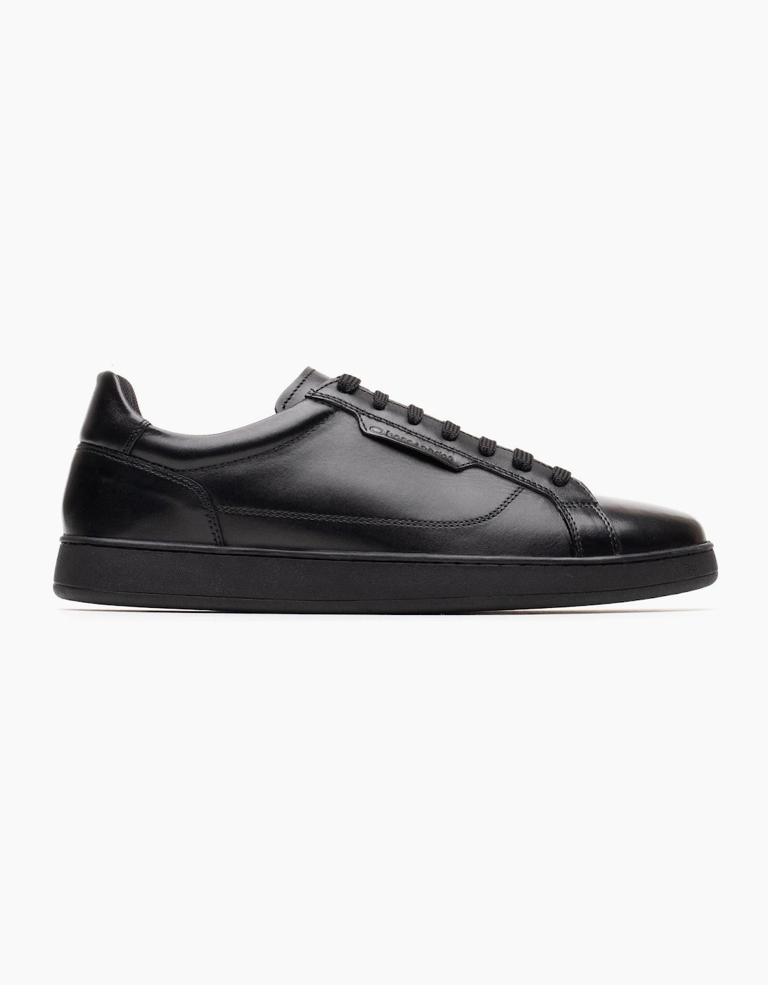 Base London Zammo Leather Men's Black Lace-Up Shoes