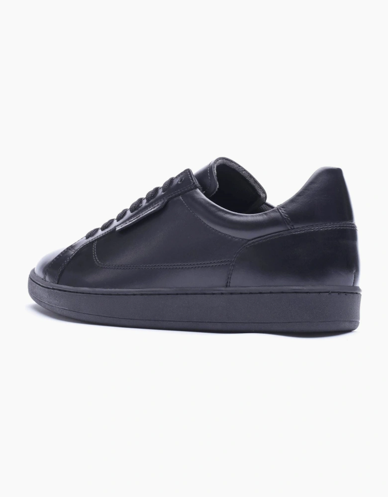 Base London Zammo Leather Men's Black Lace-Up Shoes