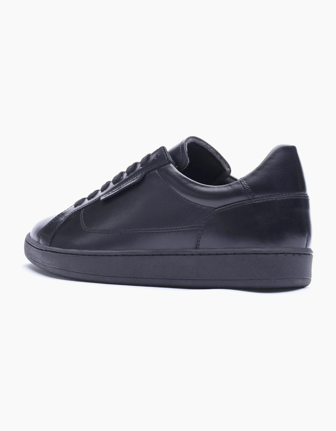 Base London Zammo Leather Men's Black Lace-Up Shoes