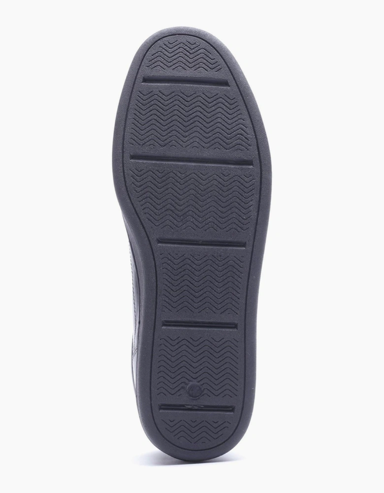 Base London Zammo Leather Men's Black Lace-Up Shoes