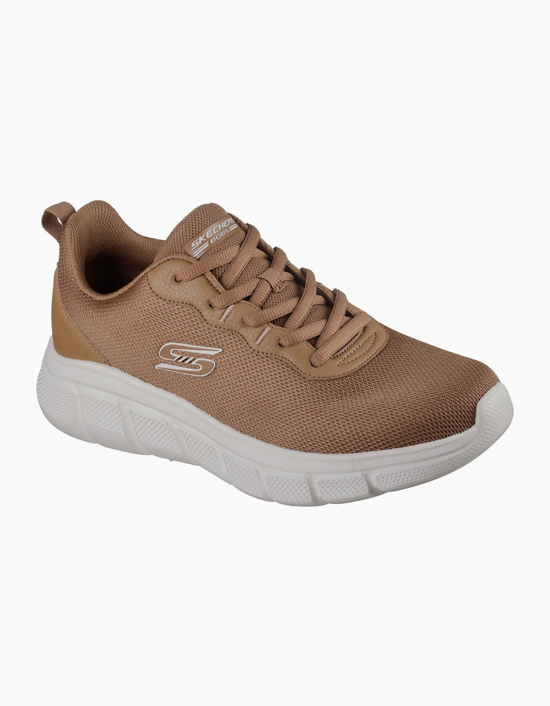 Skechers BOBS B Flex Icy Edge Textile Men's Chestnut Trainers