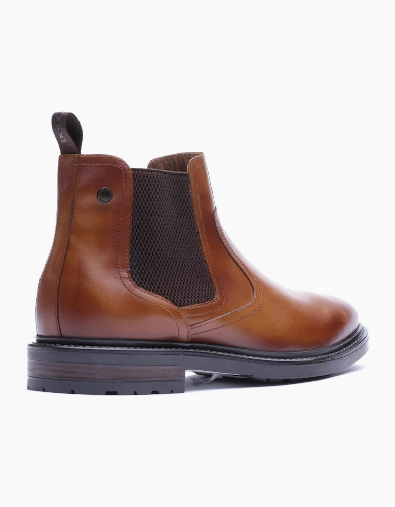 Base London Smith Leather Men's Tan Boots