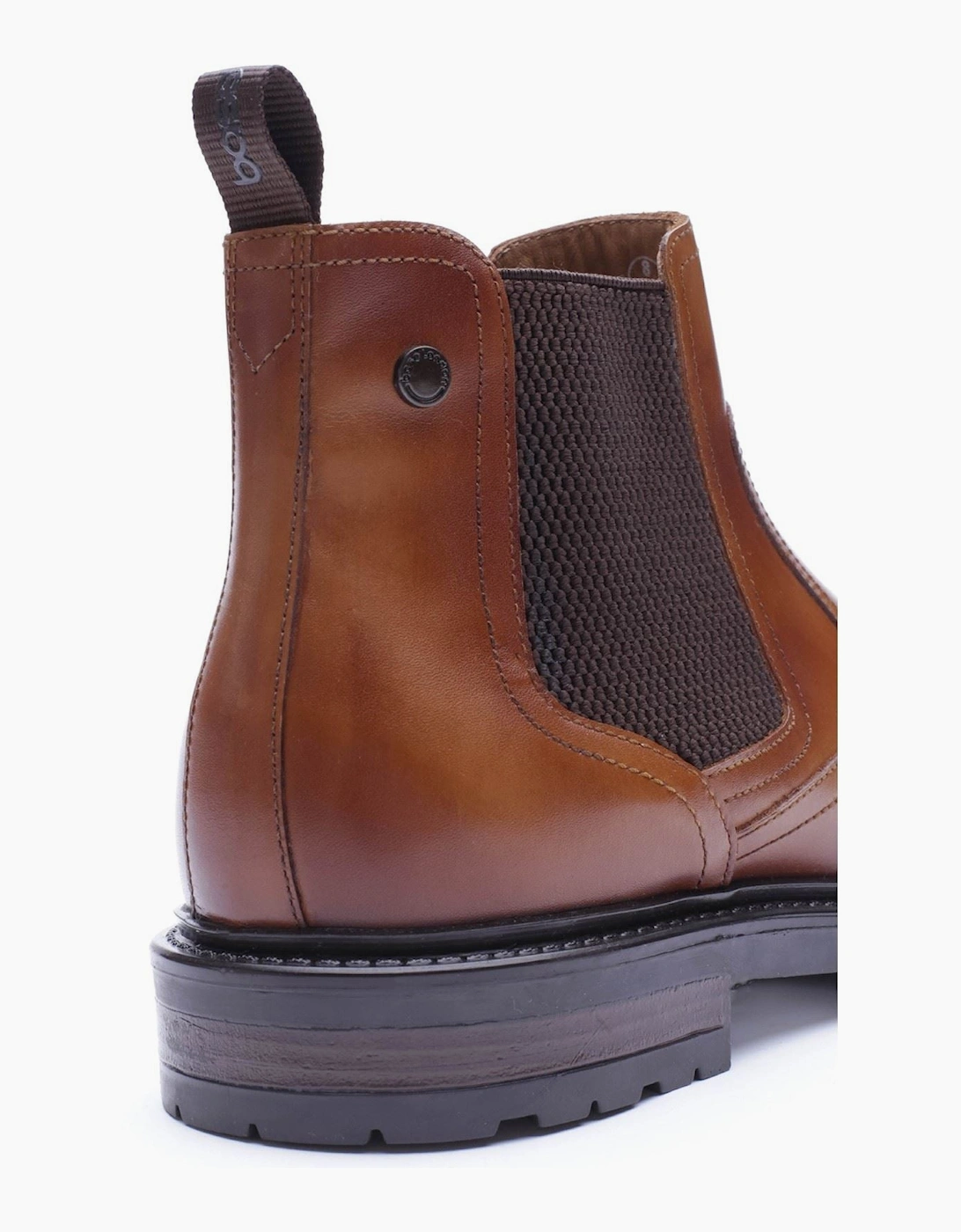Base London Smith Leather Men's Tan Boots