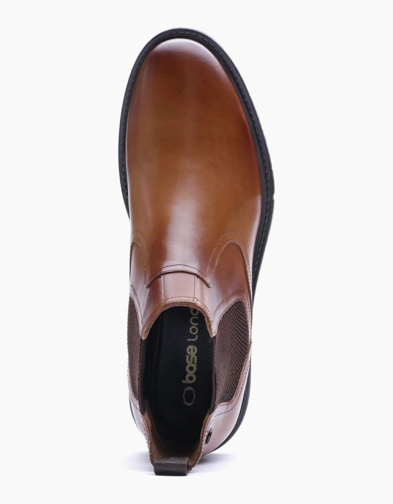 Base London Smith Leather Men's Tan Boots