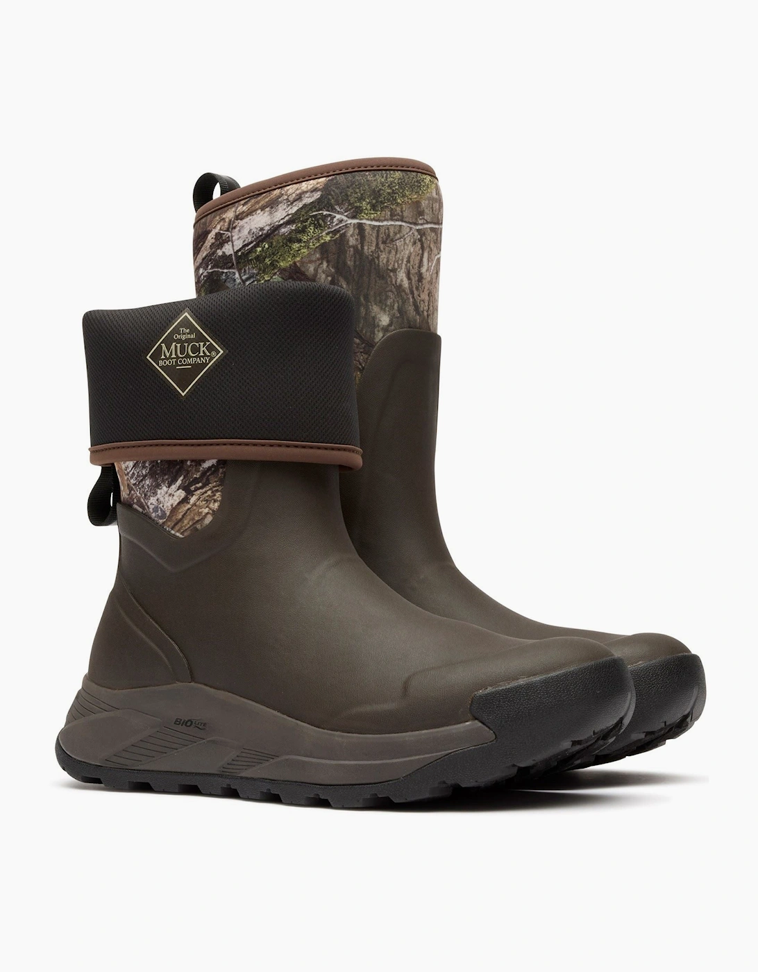 Muck Boots Outmax 12" Rubber Men's Camo Wellington Boots