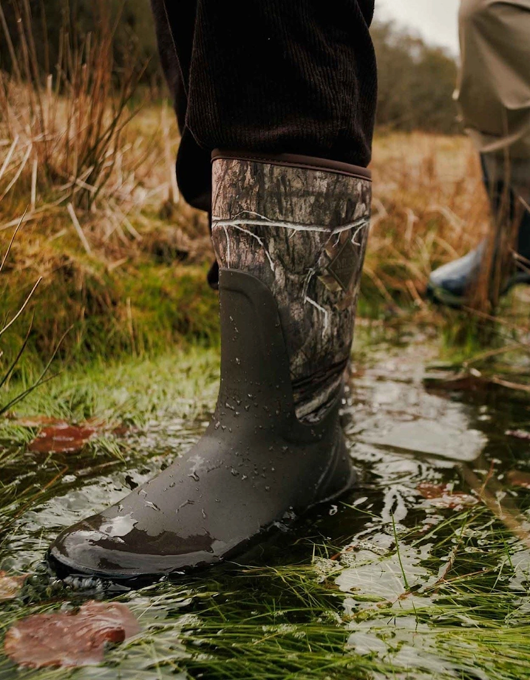 Muck Boots Outmax 12" Rubber Men's Camo Wellington Boots