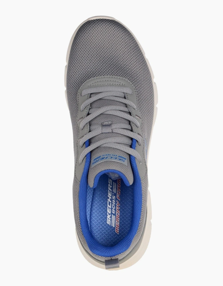 Skechers BOBS B Flex Icy Edge Textile Men's Dark Grey Trainers