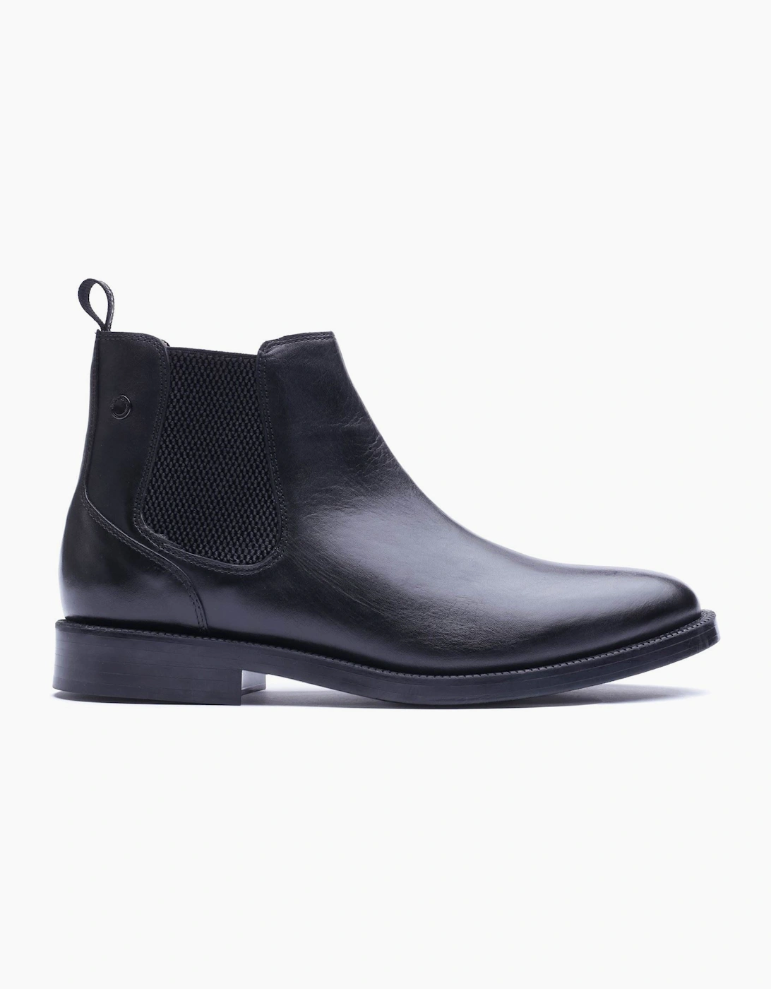 Base London Enzo Leather Men's Black Boots