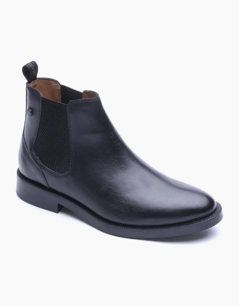 Base London Enzo Leather Men's Black Boots
