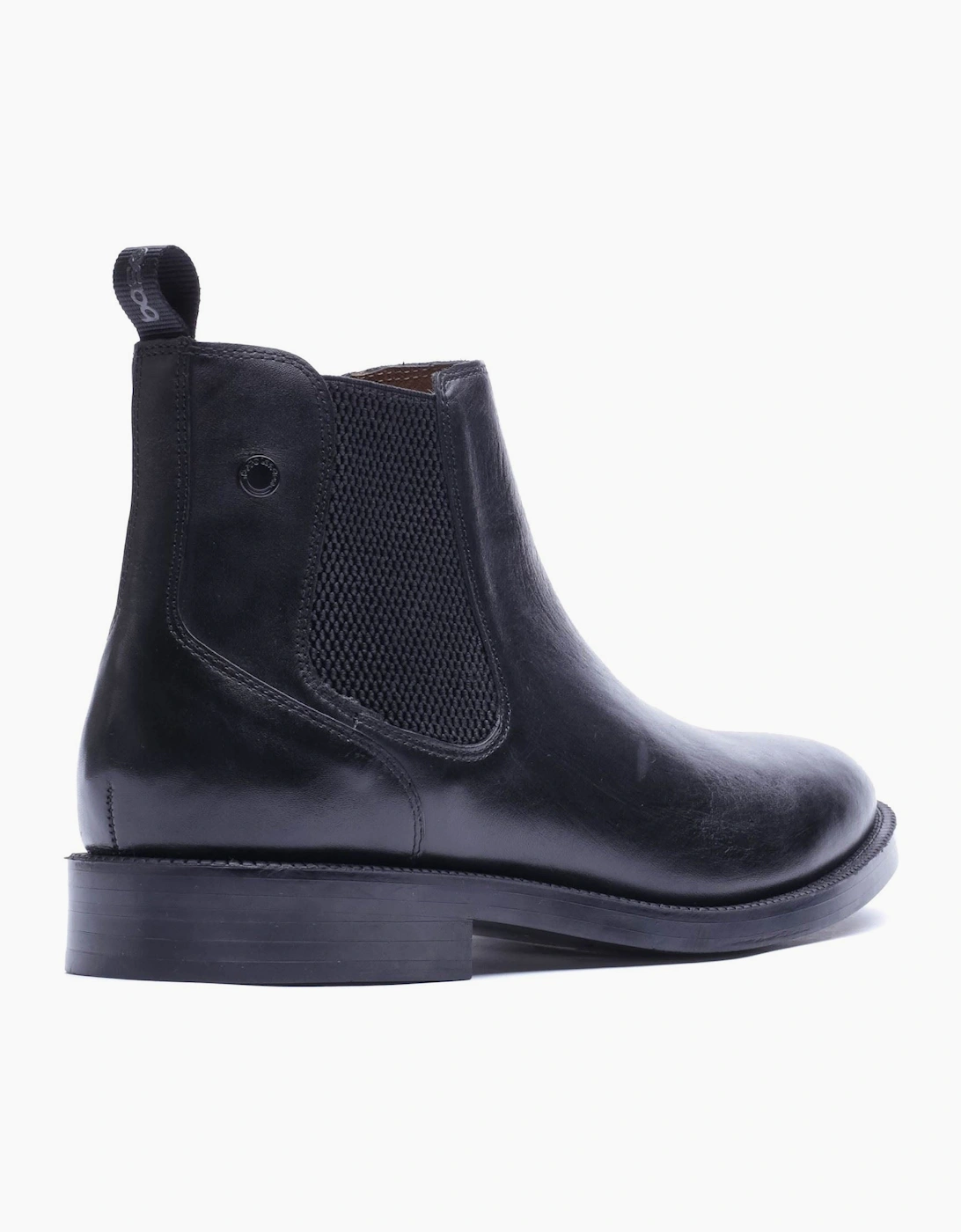 Base London Enzo Leather Men's Black Boots