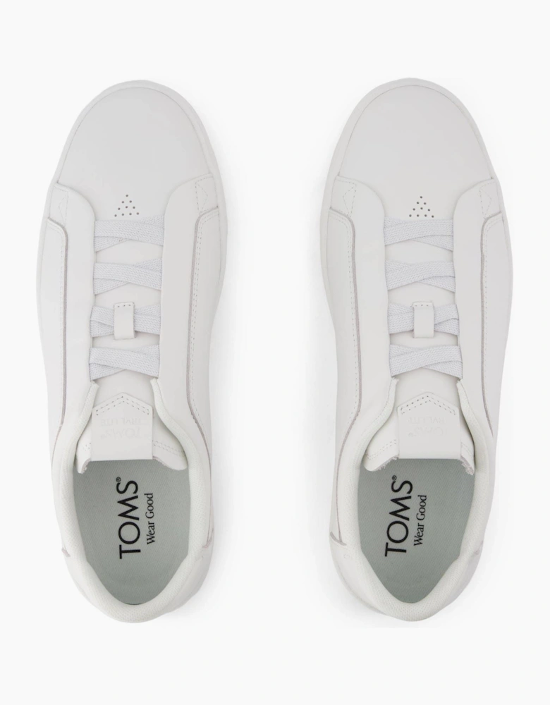 TOMS Trvl Lite Miles Leather Men's White Trainers