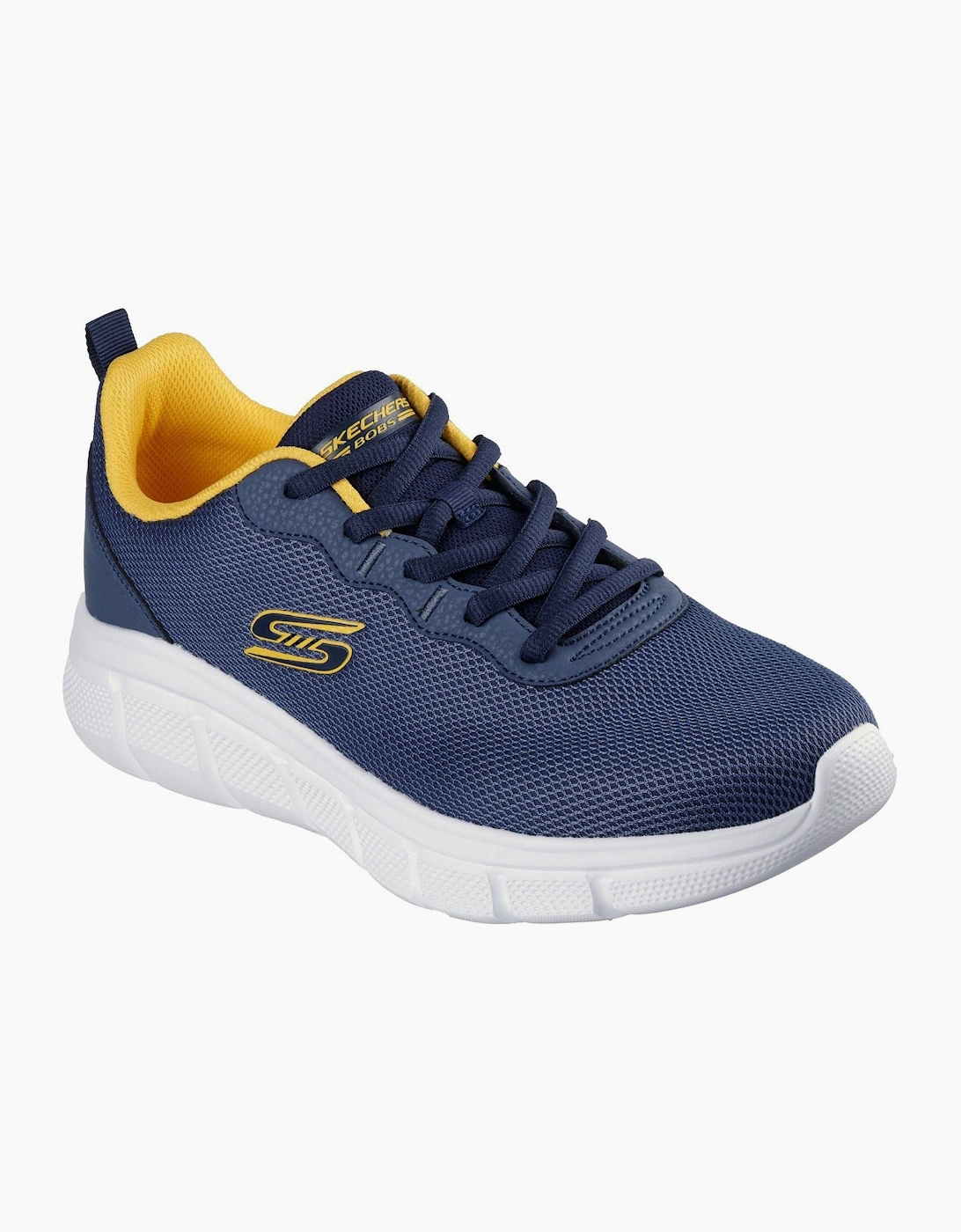 Skechers BOBS B Flex Icy Edge Textile Men's Navy Trainers