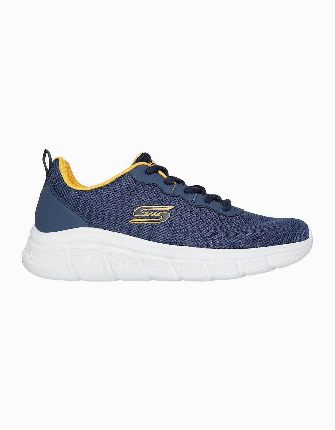 Skechers BOBS B Flex Icy Edge Textile Men's Navy Trainers